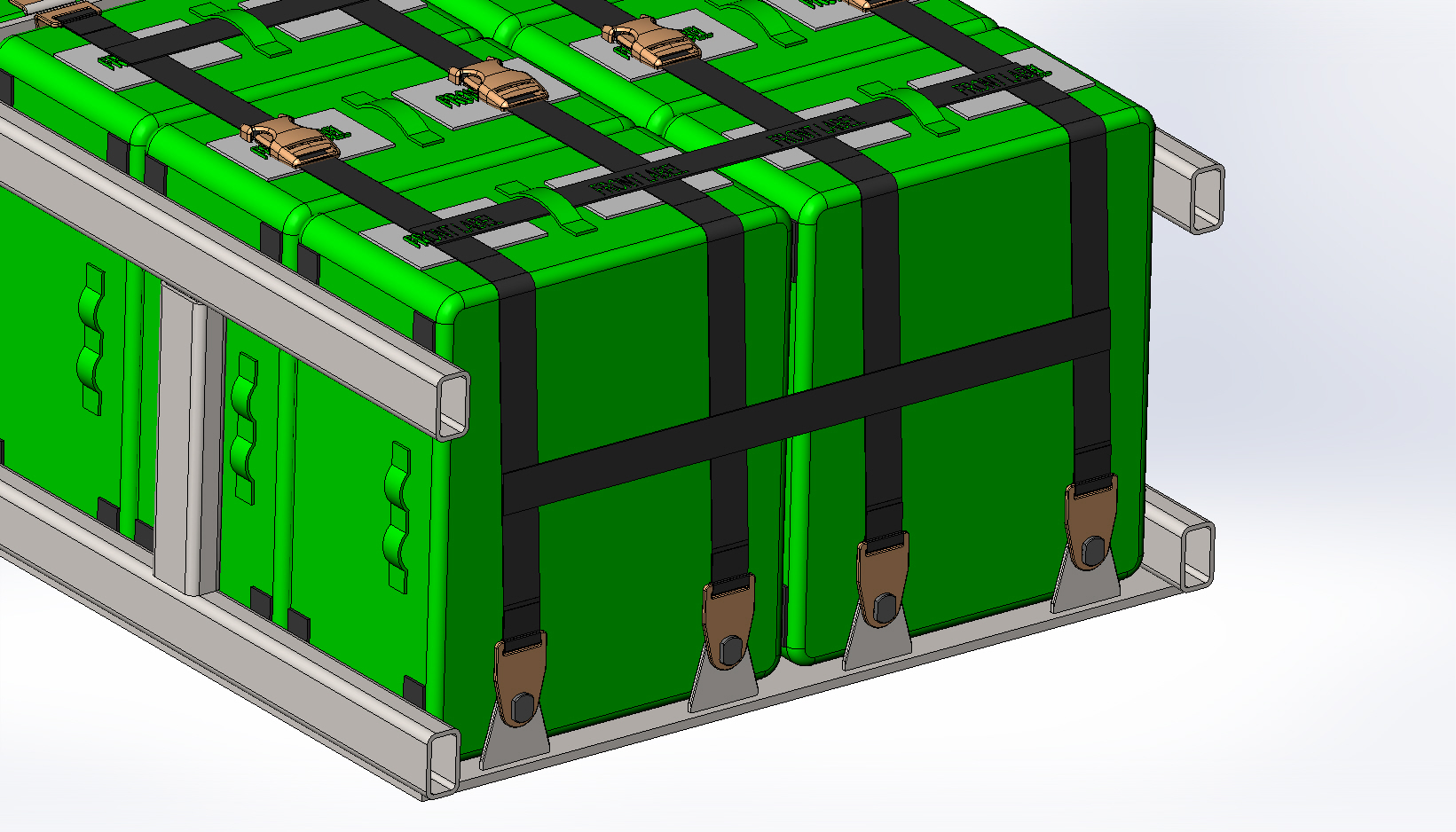 月球通道货物包装和储存